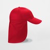 Kids' cap - MOD. B11b:Classic Red, 100% cotton, One Size